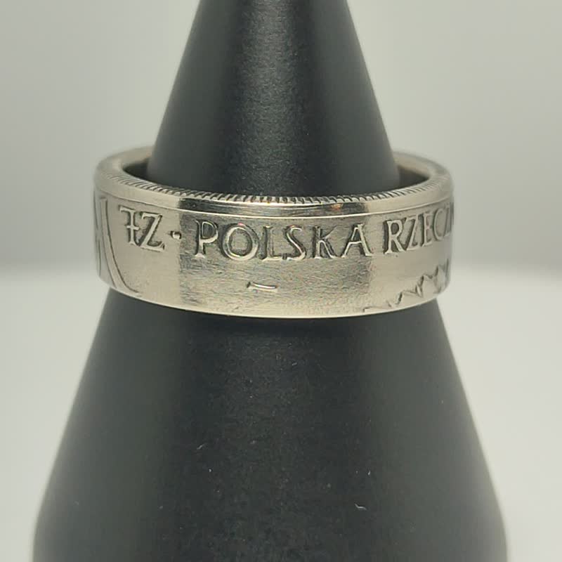 Poland Coin Ring, Ring For Poland, Ring Made In Poland, Ring Man Poland,Man Ring - 戒指 - 其他金屬 