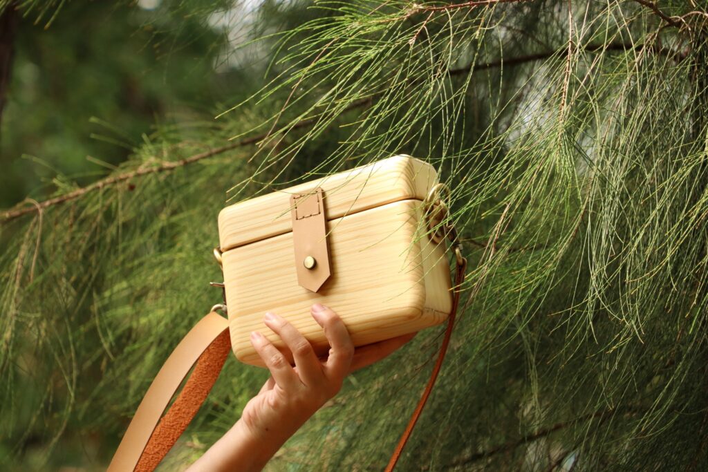WT木製バッグ-ベージュ
タイブランド
ウッドバッグ