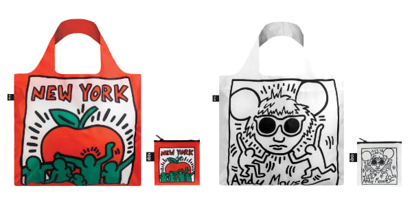 LOQI Keith Haring 環保袋 New York Andy Mouse