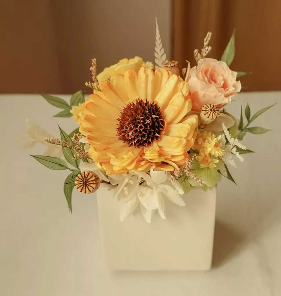向日葵擴香盆花