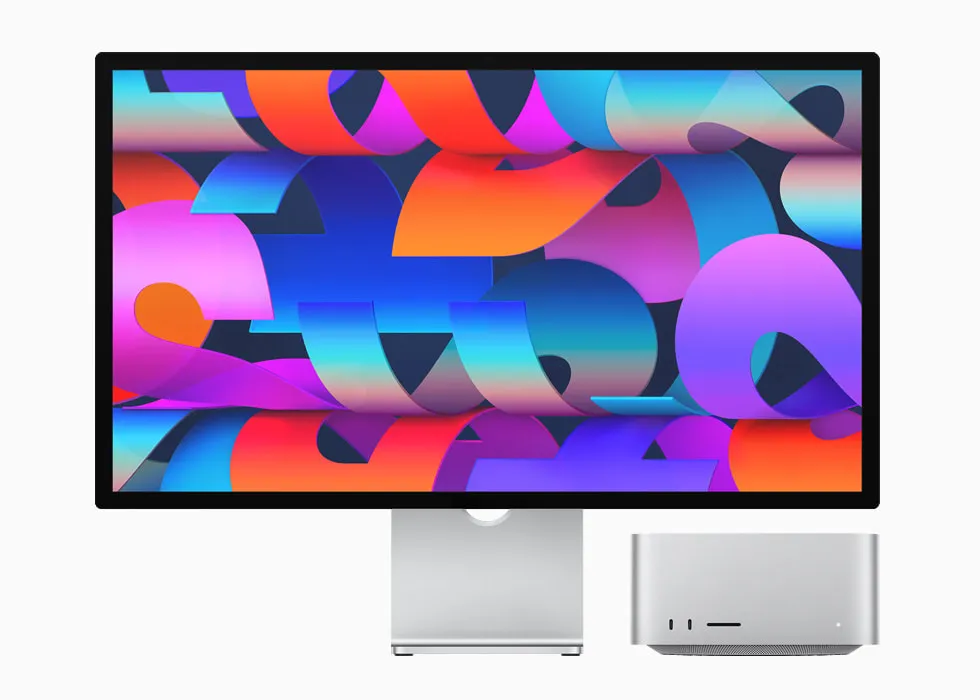 全新 Mac Studio ，當然要配備全新 Apple Studio Display ！