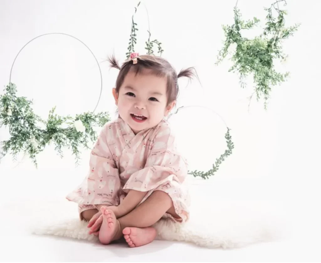 Baby Kimono Romper Mayumi （按上圖訂購）