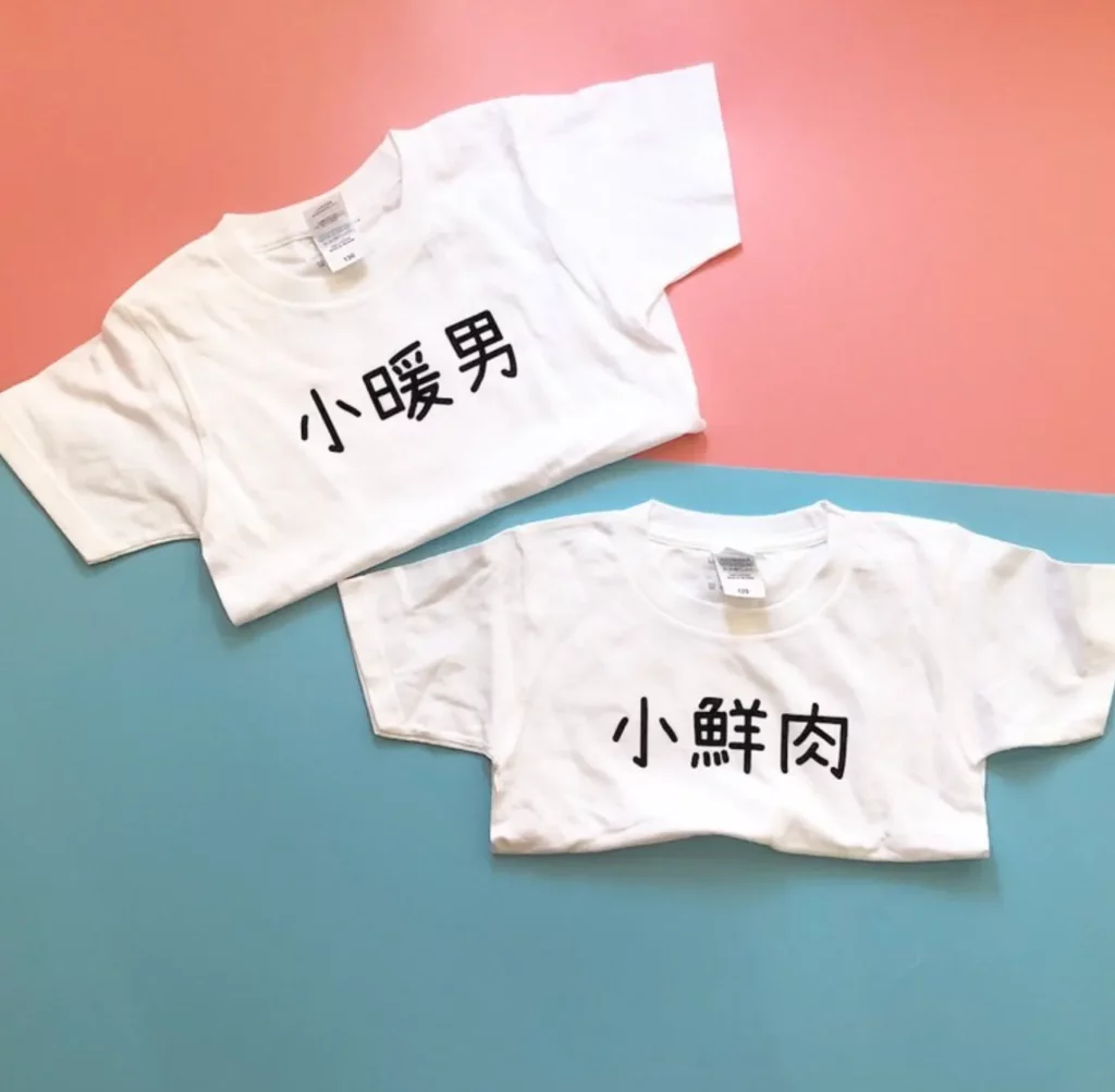 小暖男+小鮮肉 T-Shirt （按上圖訂購）