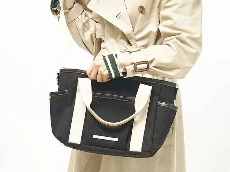 韓國小眾品牌手袋-RAWROW-公園系列雙層兩用包