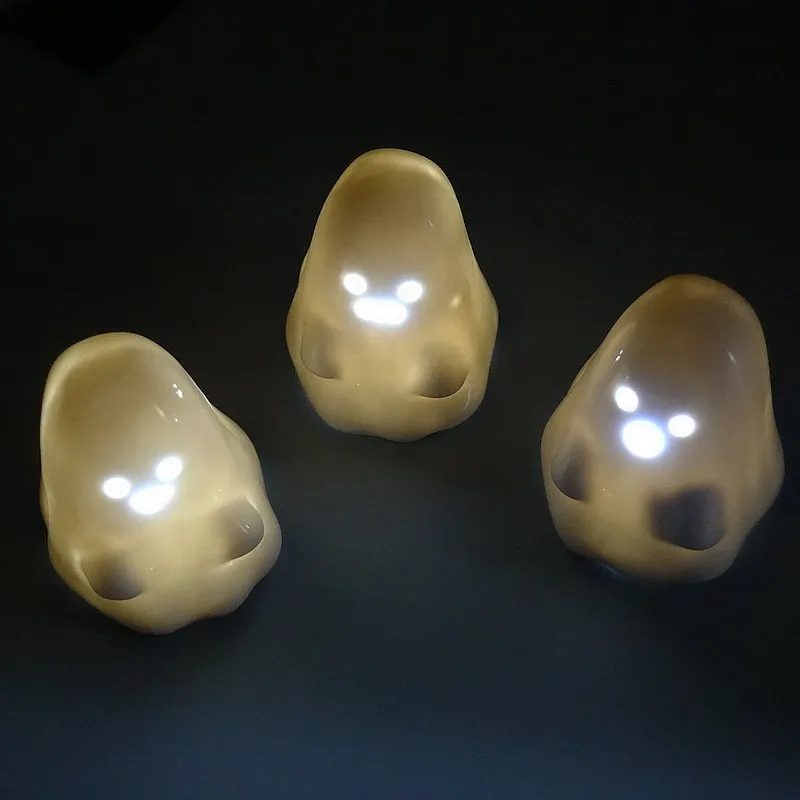 萬聖節裝飾：LED幽靈擺飾