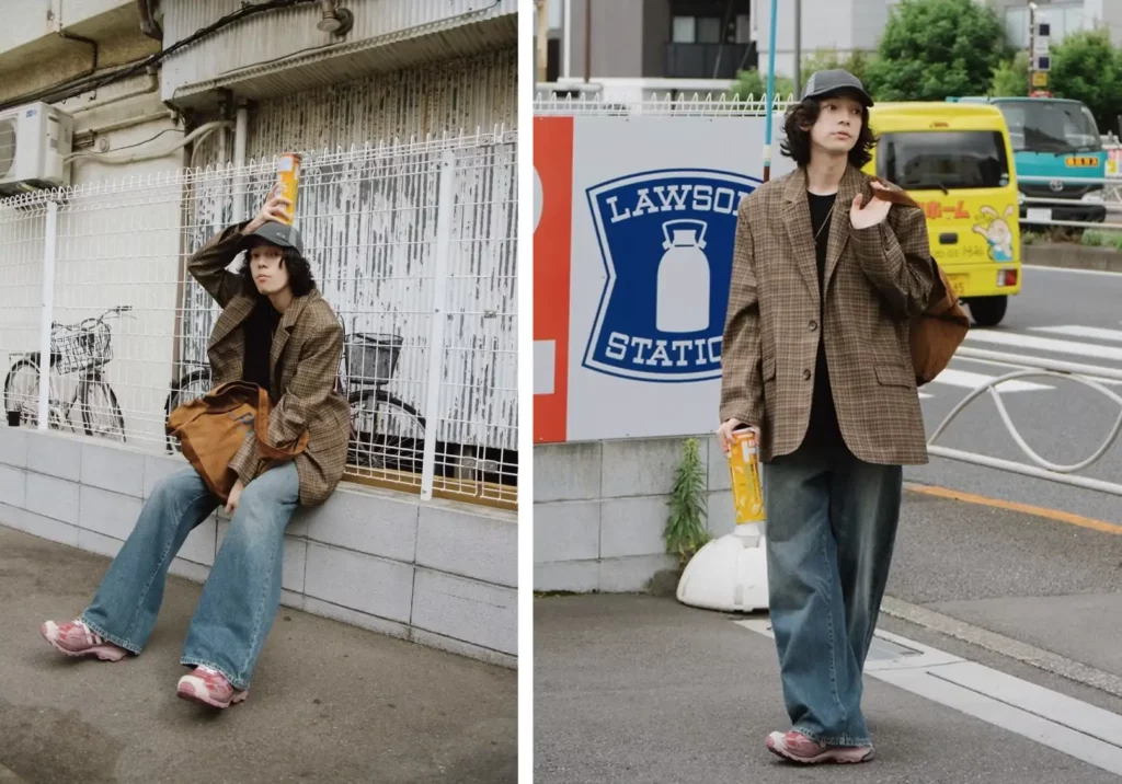 YOSHIYOYI｜復古格紋西裝外套