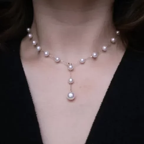 9. 簡約高貴日本珍珠設計品牌：KOKO PEARL JEWELRY（日本品牌）｜海水 akoya 珍珠項鍊 多種戴法