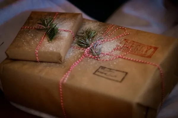 聖誕節交換禮物的禮物包裝