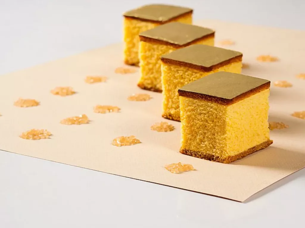 金箔蜂蜜蛋糕