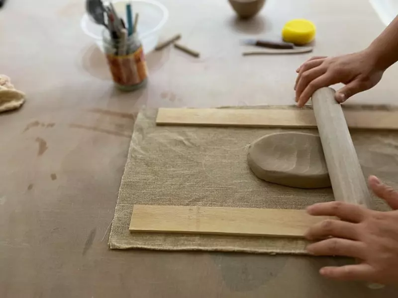 閨蜜體驗-手捏花器陶藝體驗課程