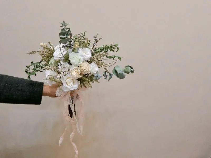 乾燥花求婚花束