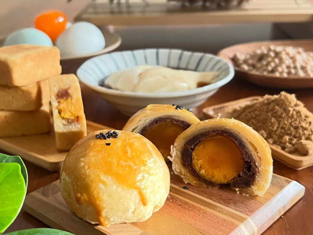 台灣傳統甜點手作體驗 E 鳳凰酥／蛋黃酥／豆花