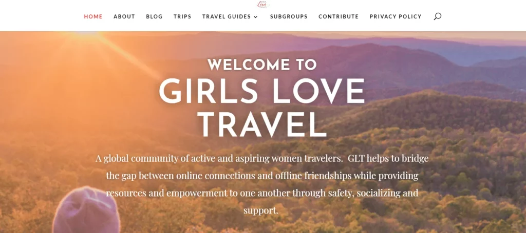 女生旅遊網站推薦：girls love travel