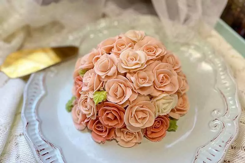 生日蛋糕推薦：韓式裱花客製化蛋糕