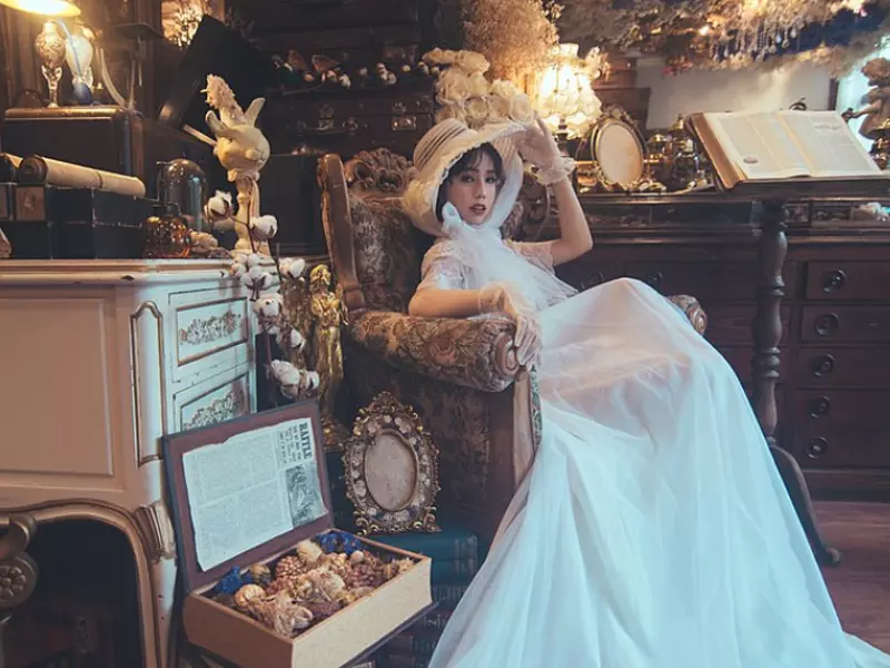 婚禮攝影：【料質 Fabric the vintage】古董輕婚紗紀念個人寫真