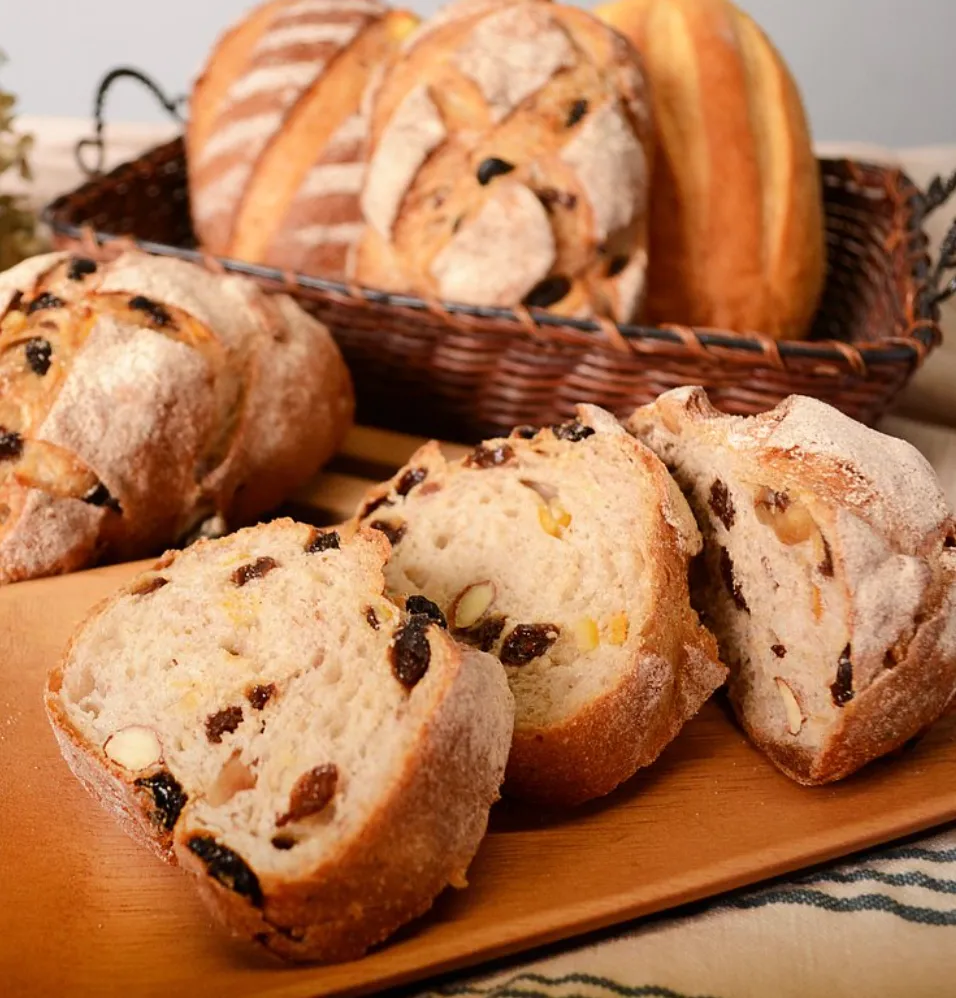 五種口味歐式麵包