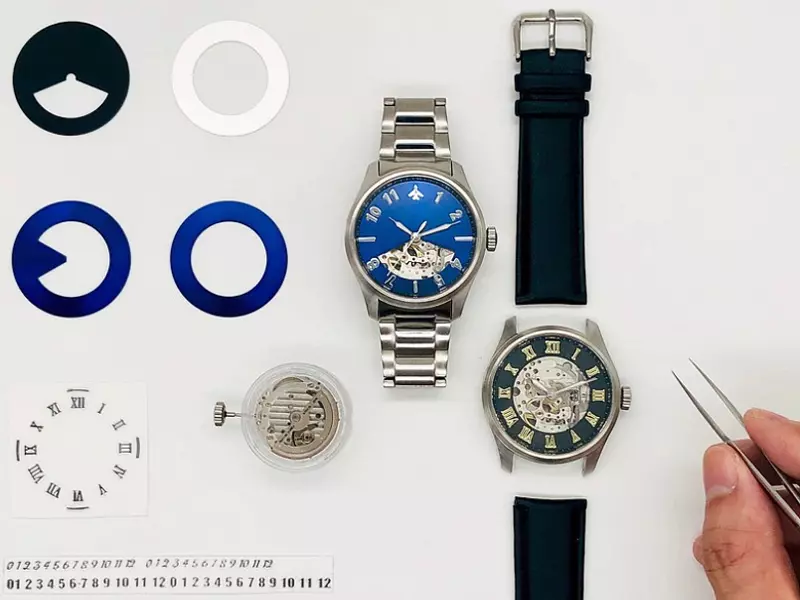 日本自動機械錶機芯 DIY 手錶工作坊