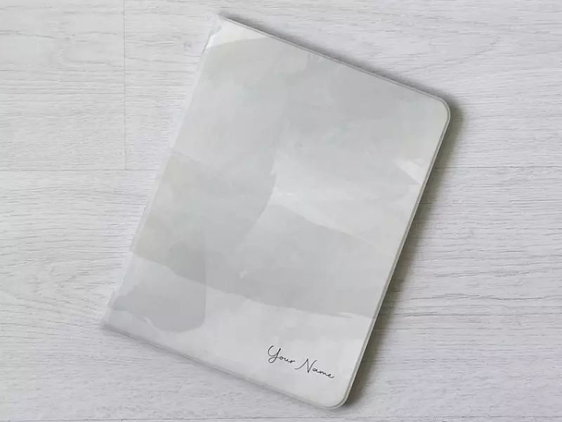 免費客製化加名水泥風格 iPad 保護殼