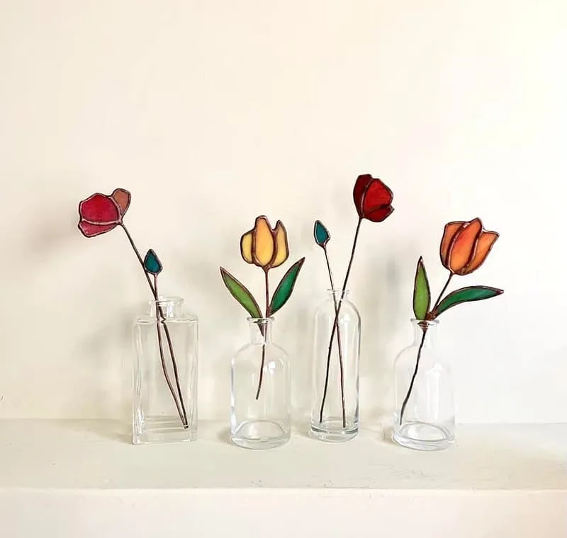 鑲嵌玻璃花 DIY 體驗
