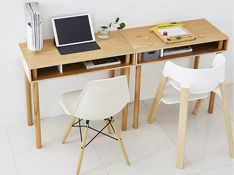 解構木板個人桌