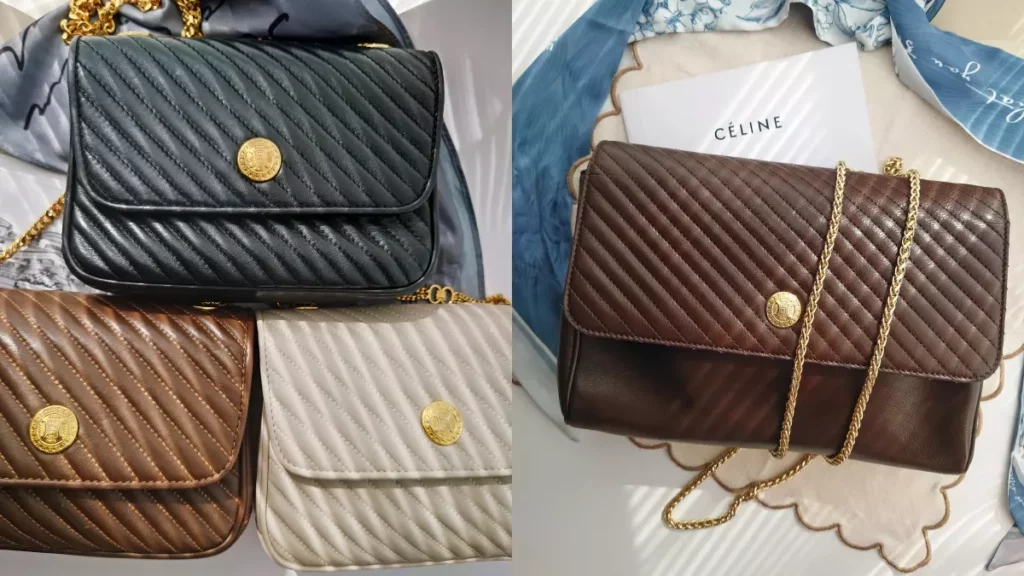 CELINE 金扣凱旋門晚宴包