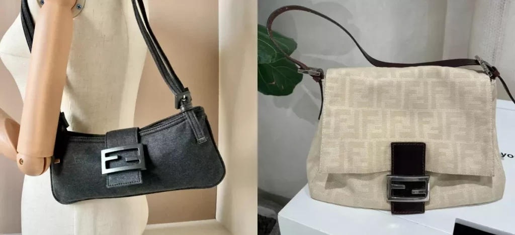 Vintage 中古包：Fendi 腋下包、法棍包