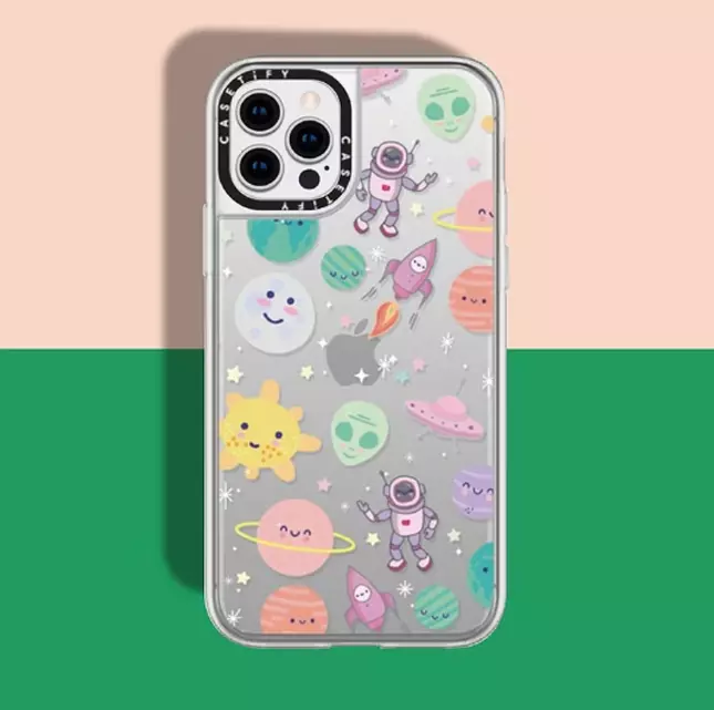 iPhone 手機殼推薦 Casetify iPhone 12 Pro Max 輕量耐衝擊保護殼-星際探險