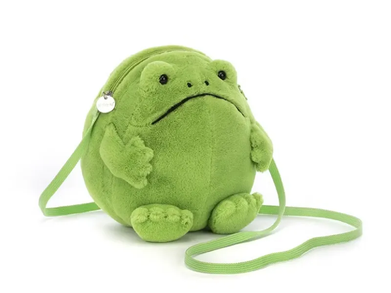 Jellycat是什麼 Jellycat Ricky Rain Frog 大眼蛙斜背包