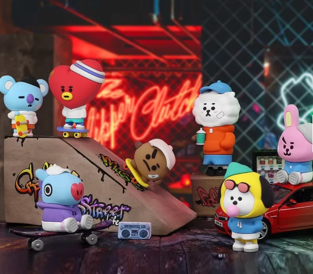 BT21角色：GARMMA BT21街頭系列盒玩公仔